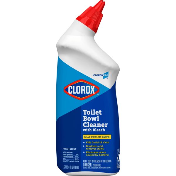 CloroxPro Toilet Bowl Cleaner with Bleach